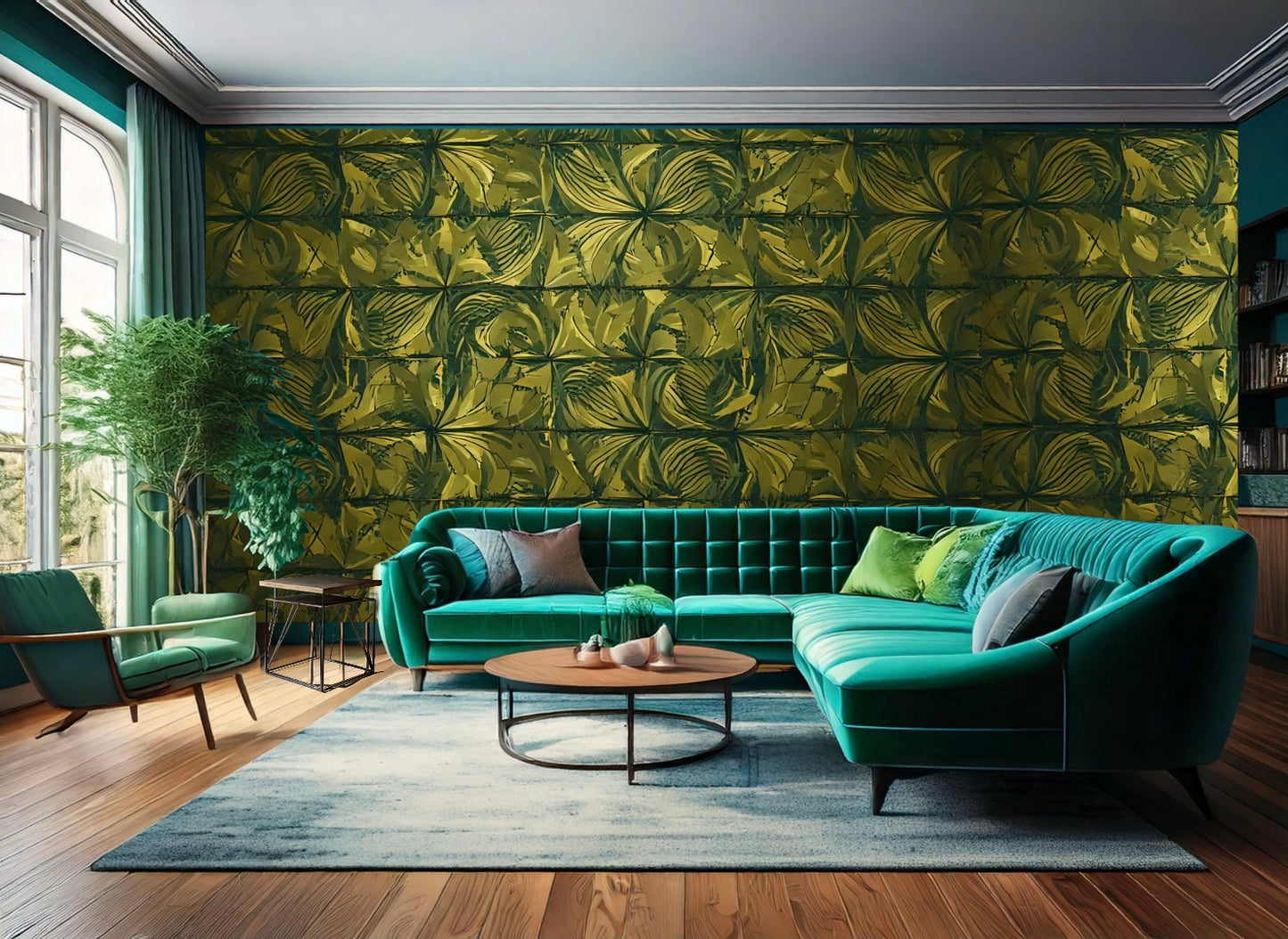 Wallpaper Vibrant Geometry