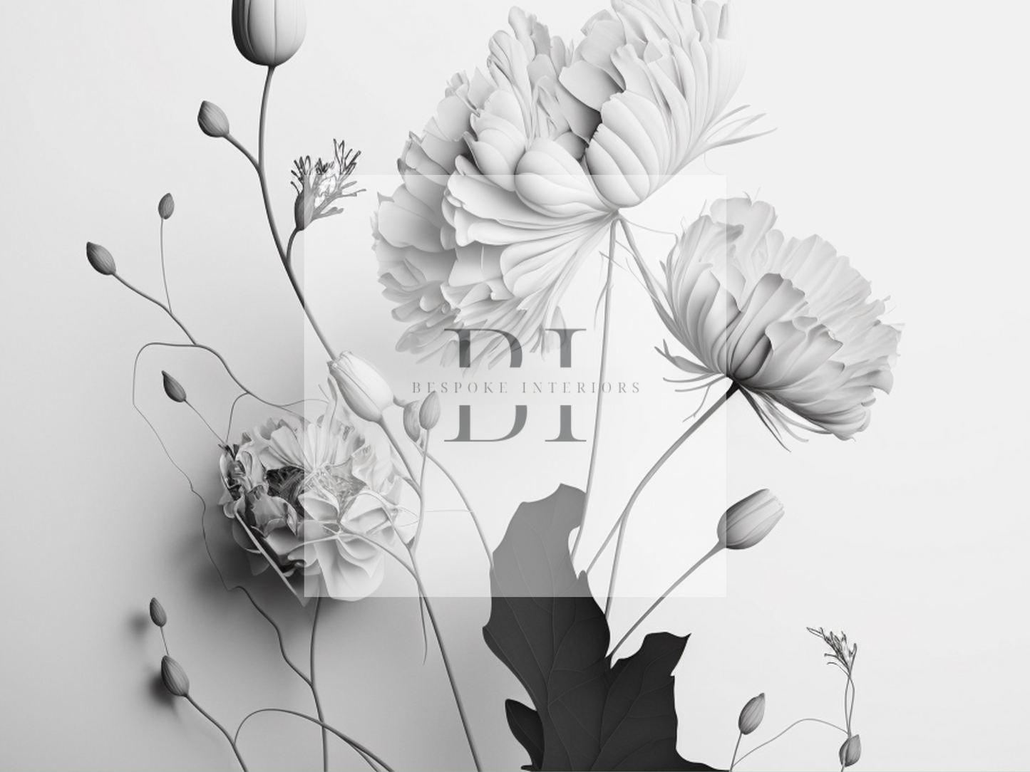Wallpaper 3D Floral