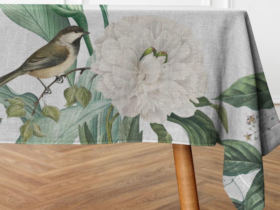 Table Cloth Birds Haven