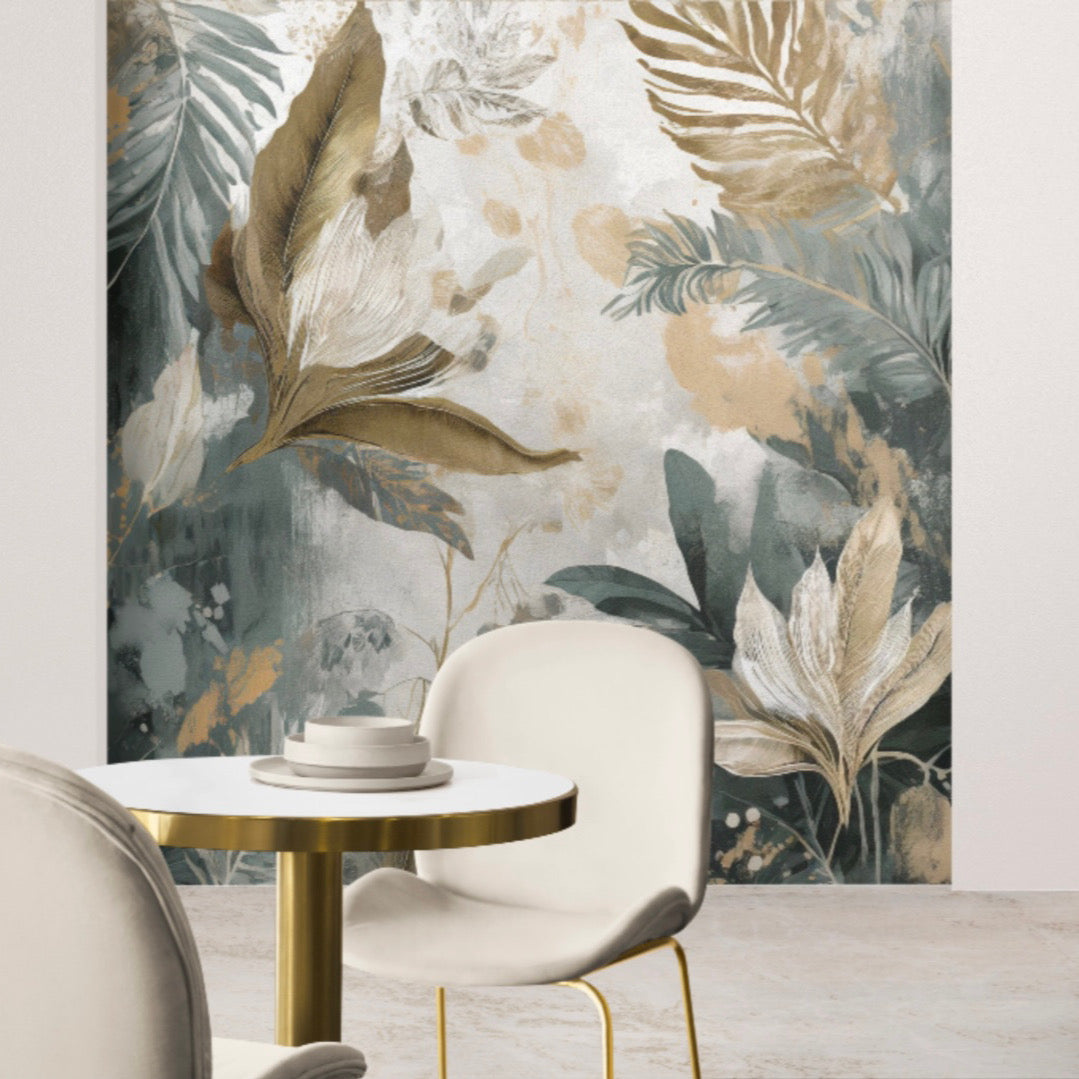 Wallpaper Vintage Organic Floral