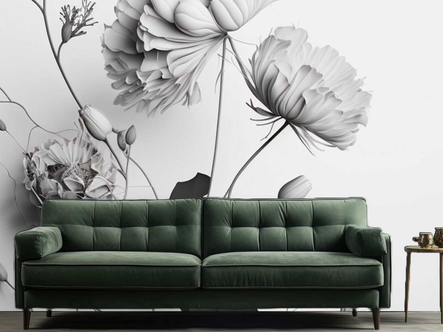 Wallpaper 3D Floral