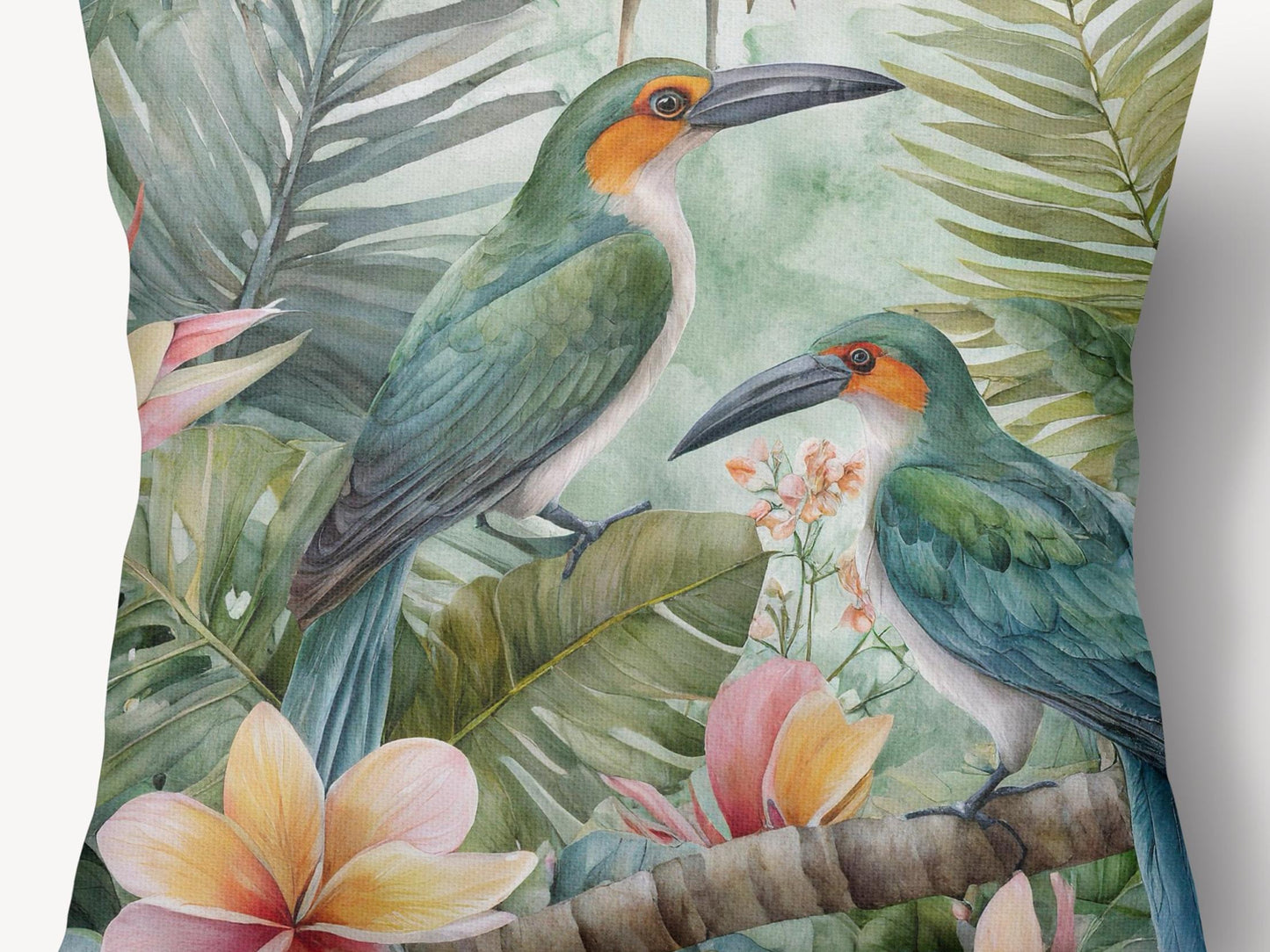 Scatter Cushion Tropical Aviary