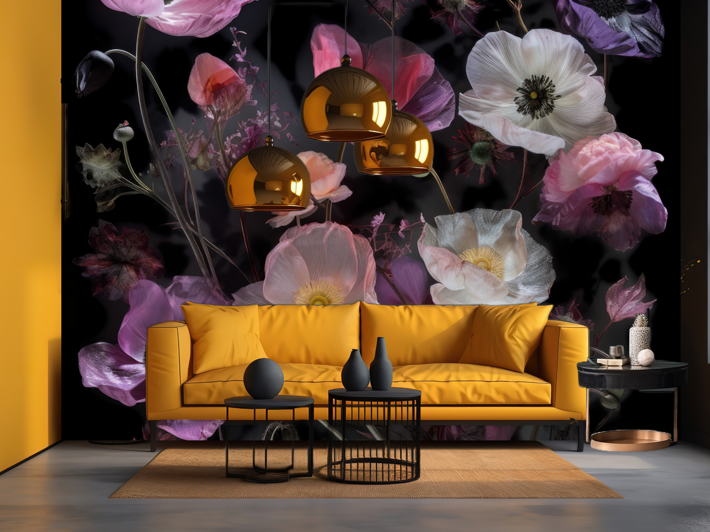 Wallpaper Floral Fortress