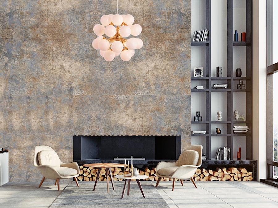 Wallpaper golden wash