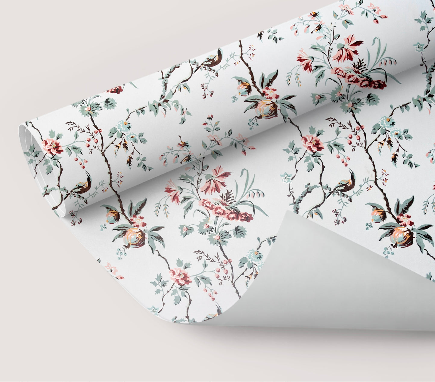 Wallpaper detailed floral