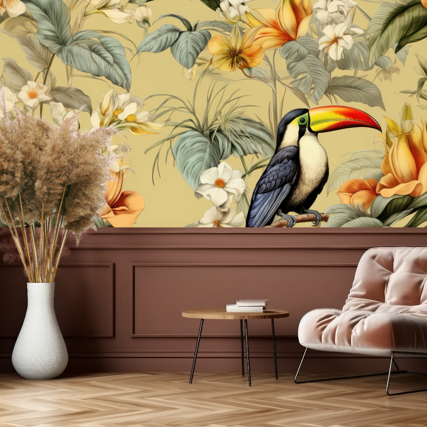 Wallpaper Botanical Allura Toucan