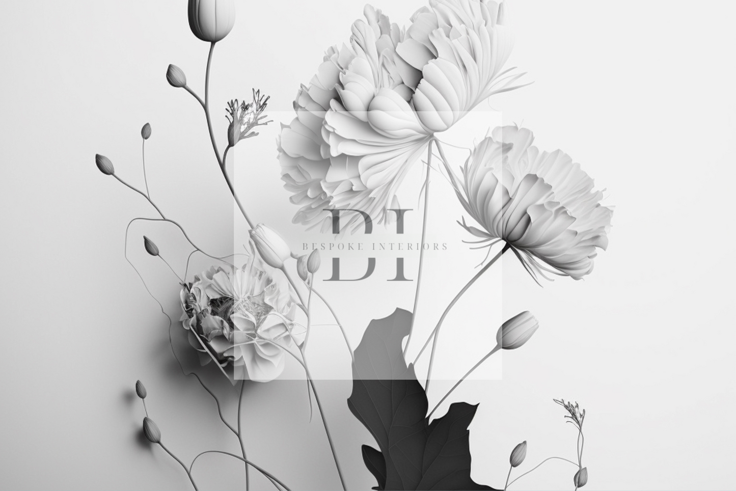 Wallpaper 3D Floral