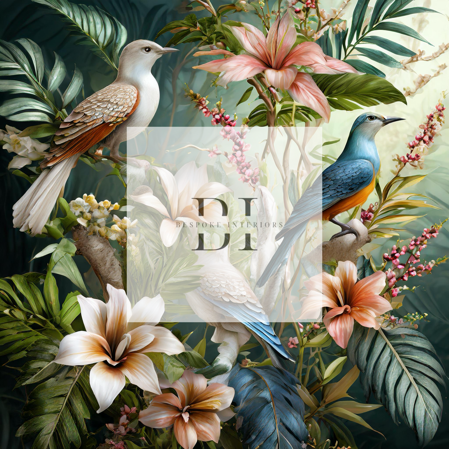 Wall Art Aviary Oasis set of 2