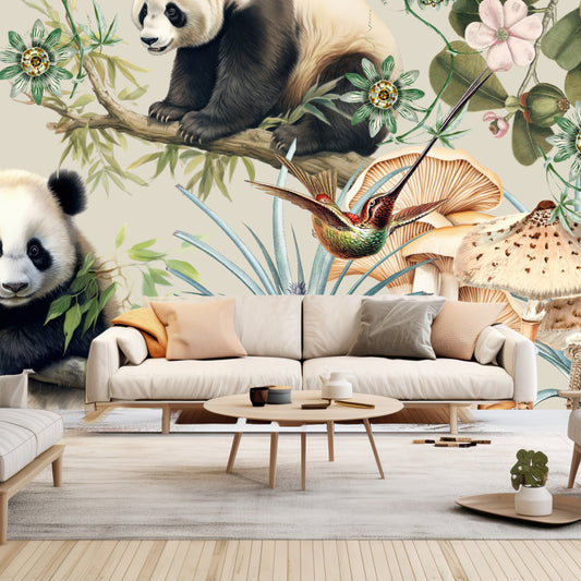 Wallpaper Panda Paradise