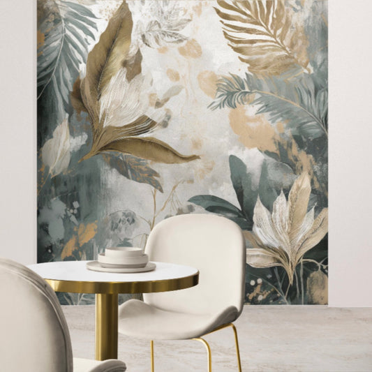 Wallpaper Vintage Organic Floral
