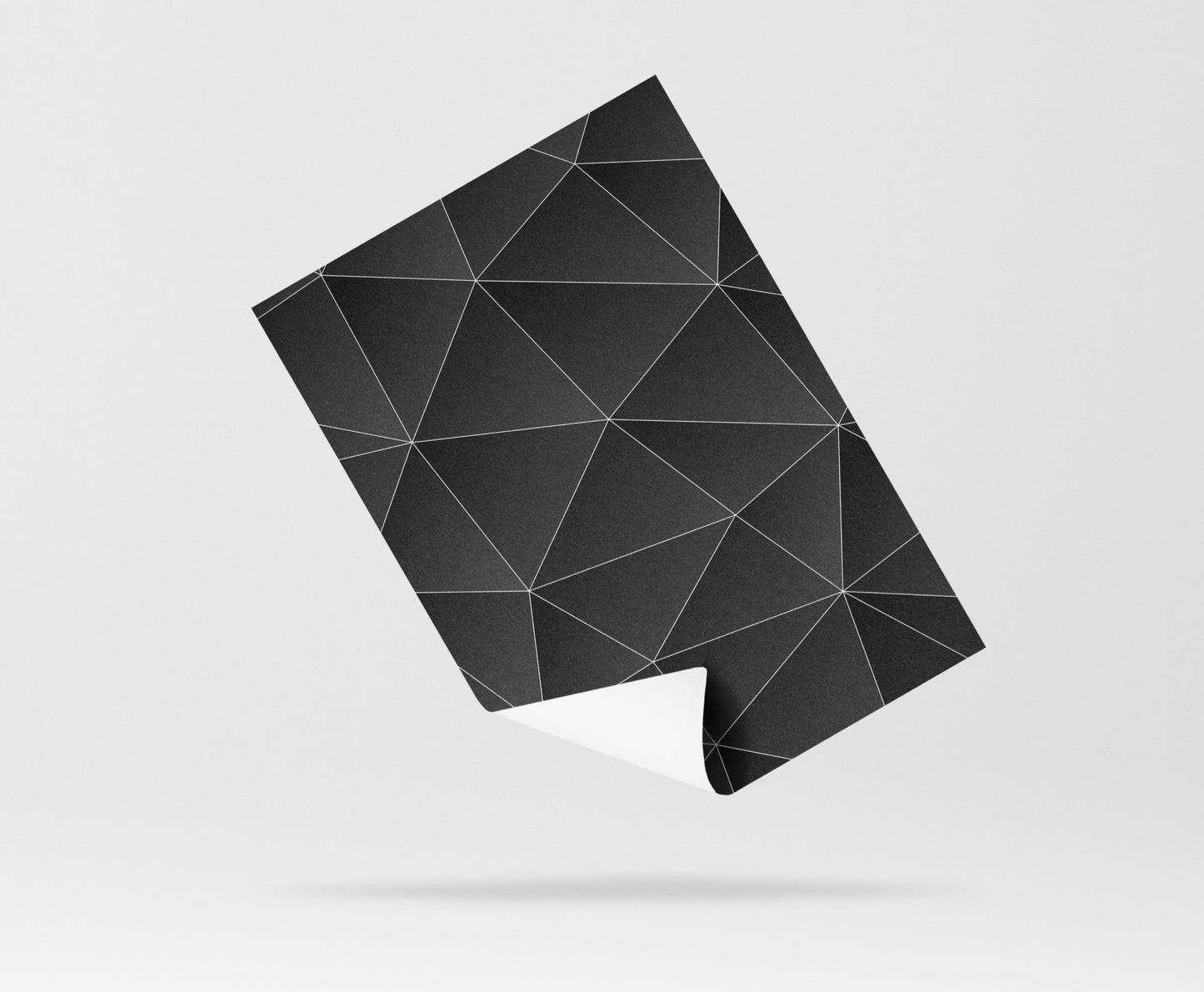 Wallpaper 3D Black Triangle