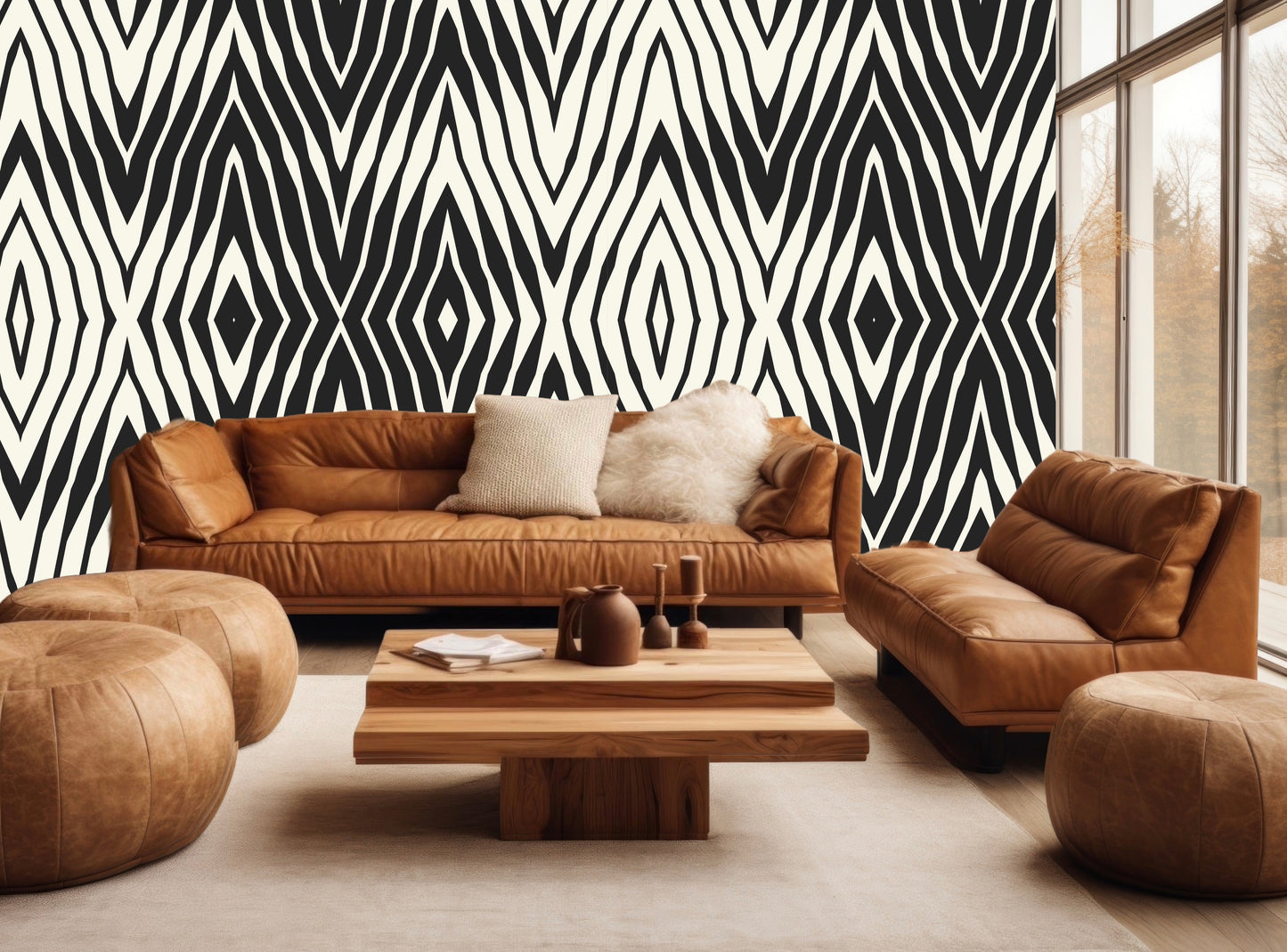 Wallpaper African Geometric