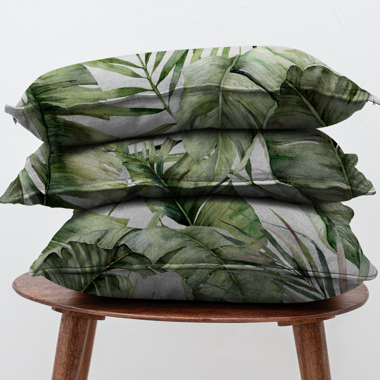 Scatter cushion tropical palm