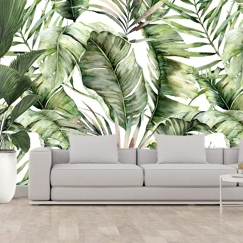 Wallpaper palm leaf