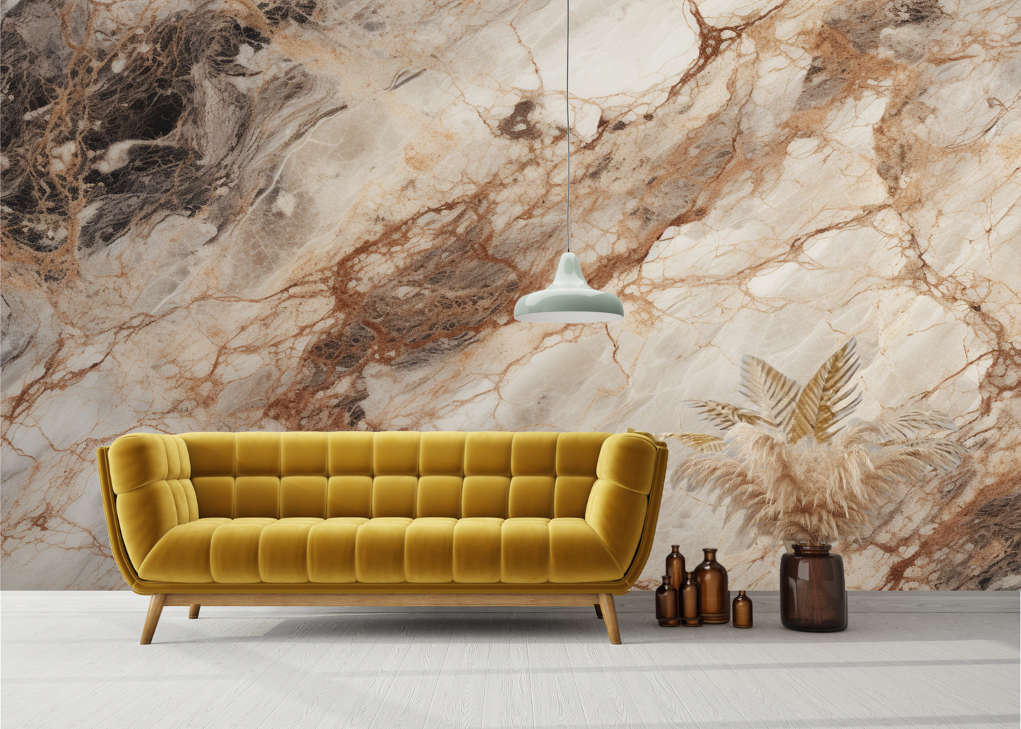 Wallpaper Earthy Marble