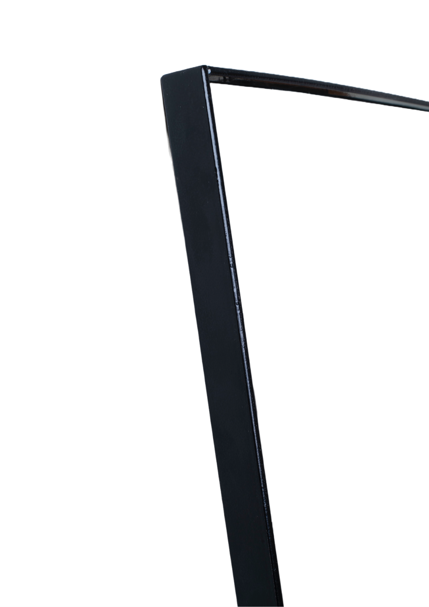 Savoy Full Length Rect Mirror Black