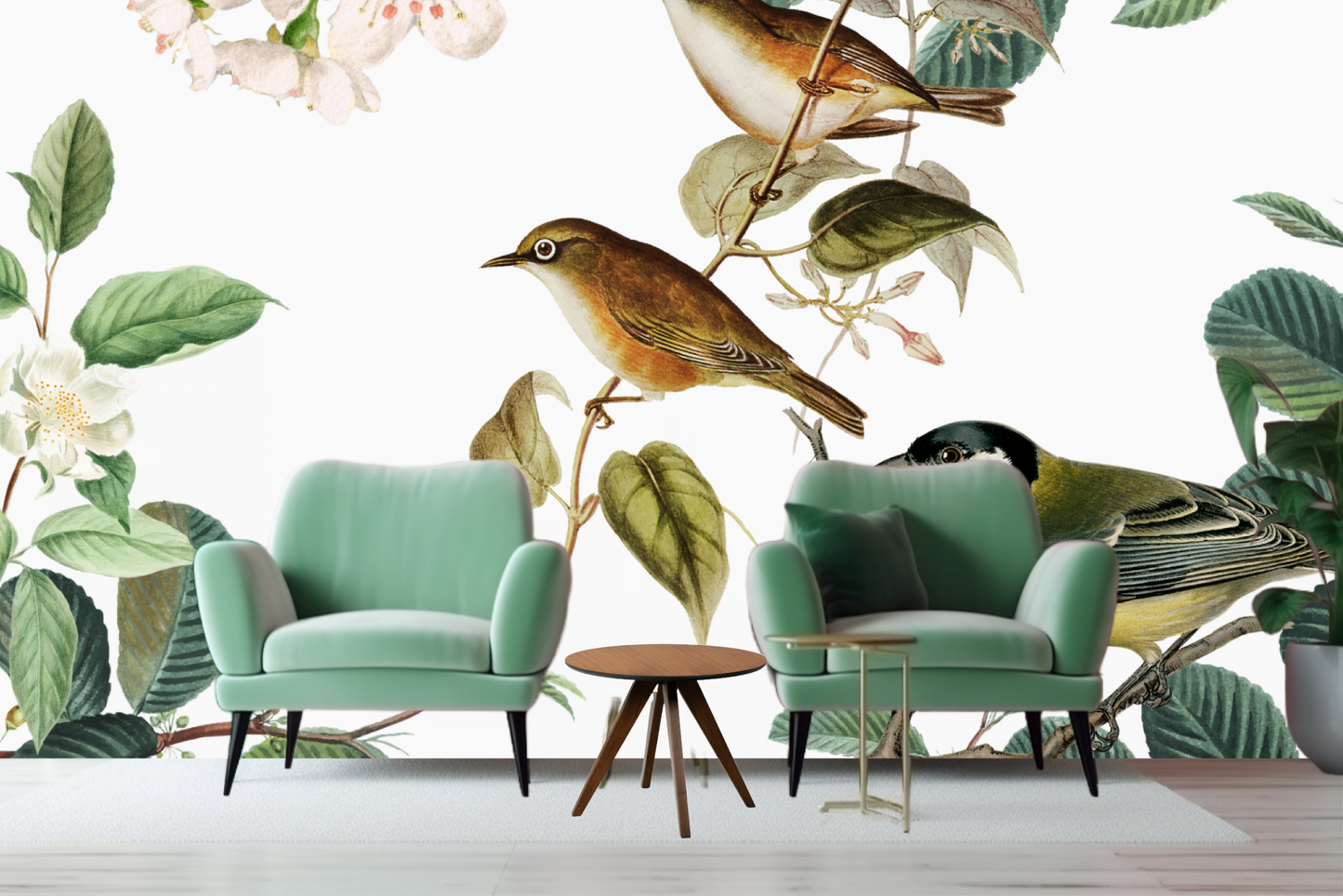 Wallpaper Birds lookout