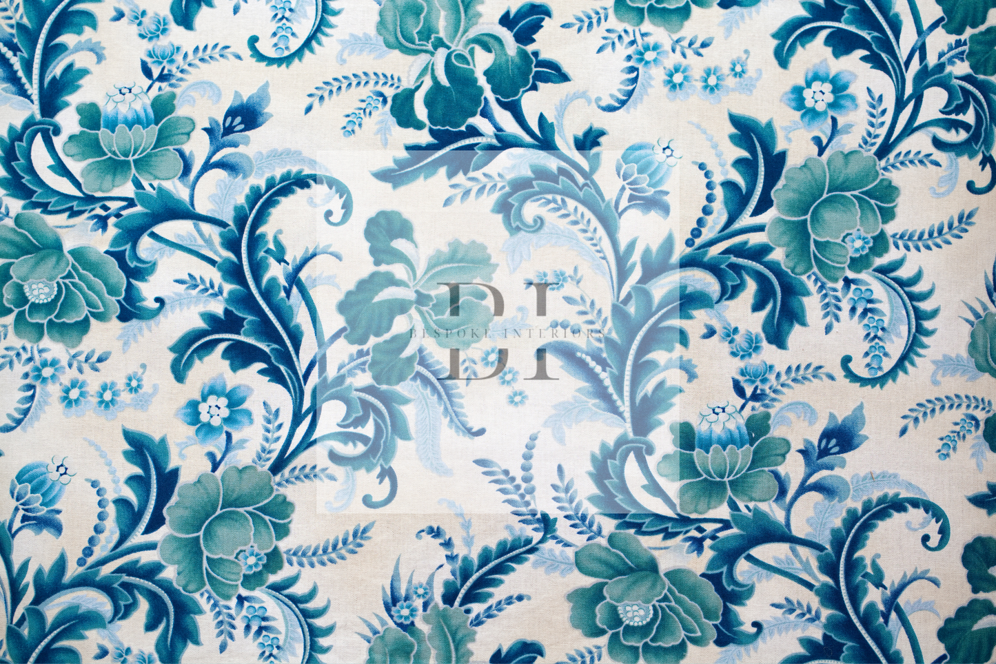 Wallpaper Blue Floral