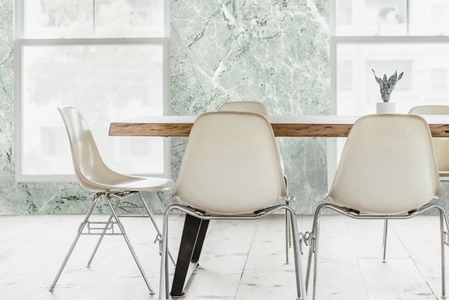 Wallpaper Marble Splash Teal