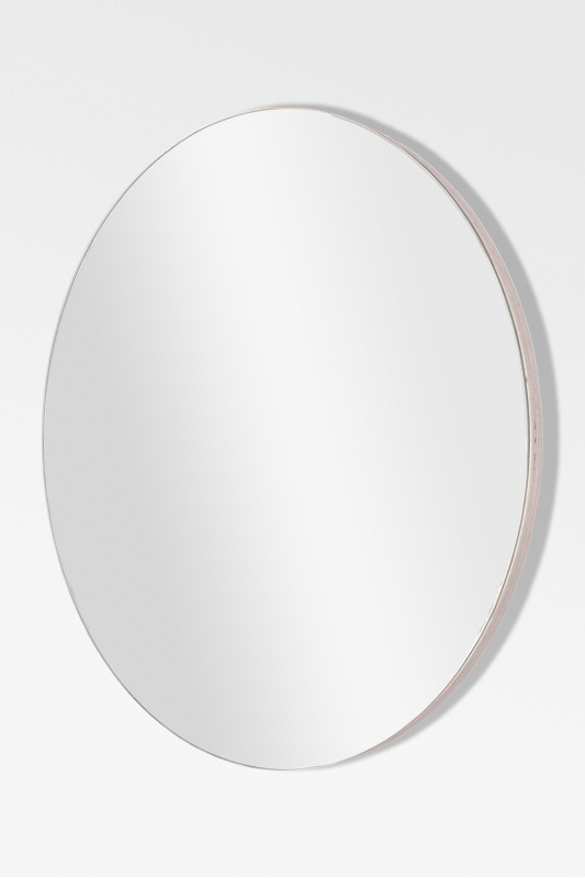 Birch Round Frameless Mirrors