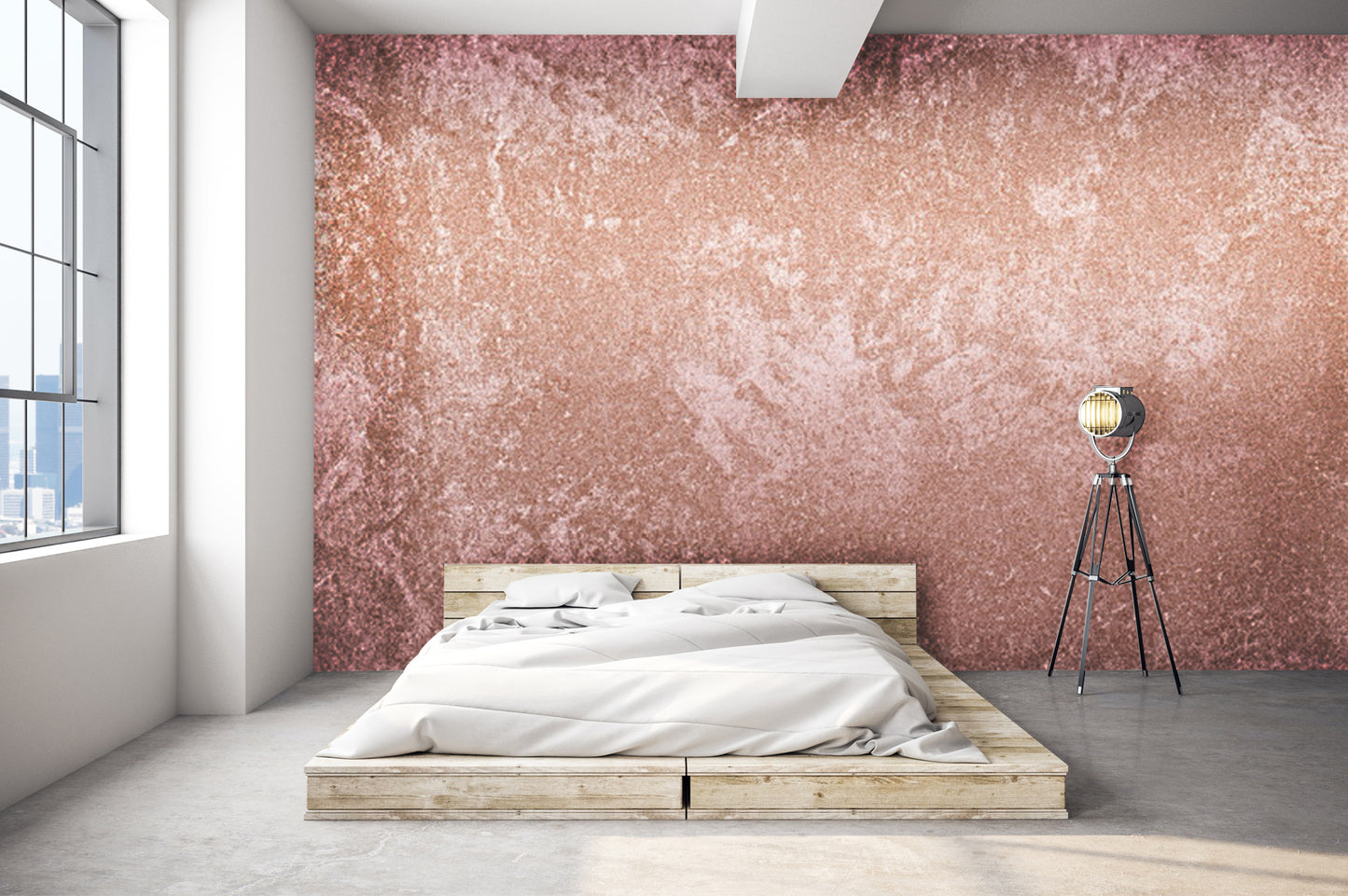 Wallpaper Textured Blush